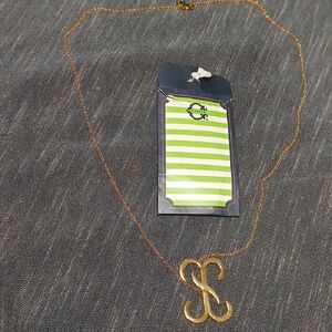 Gold Initial Necklace